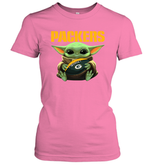 Baby Yoda Loves The Green Bay Packers Star Wars NFL Shirts Women's T-Shirt - KnowlegdeTee