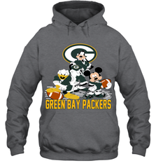 Mickey Donald Goofy Green Bay Packers Shirt Hoodie - KnowlegdeTee