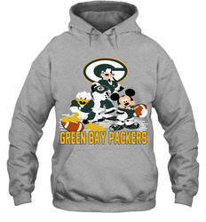 Mickey Donald Goofy Green Bay Packers Shirt Hoodie - KnowlegdeTee