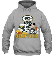 Mickey Donald Goofy Green Bay Packers Shirt Hoodie - KnowlegdeTee