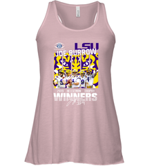 LSU Joe Burrow 2019 Heisman Trophy Winners Signature Shirt Racerback Tank - KnowlegdeTee
