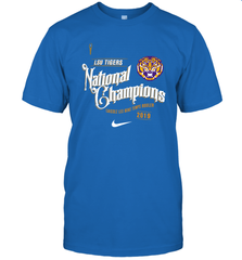 LSU Tigers College Football Playoff 2019 National Champions Celebration T-Shirt - KnowlegdeTee