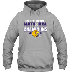 LSU Tigers Blue 84 College Football Playoff 2019 National Champions Glistening Hoodie - KnowlegdeTee