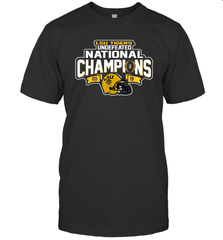LSU Tigers Blue 84 College Football Playoff 2019 National Champions Dyed Football T-Shirt - KnowlegdeTee