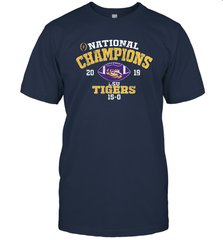 LSU Tigers College Football Playoff 2019 National Champions Ra T-Shirt - KnowlegdeTee