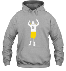 Joe Burreaux 9 LSU Shirt Hoodie - KnowlegdeTee