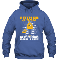 Green Bay Packers Best Dad ever Father And Son Best Friends For Life Hoodie - KnowlegdeTee