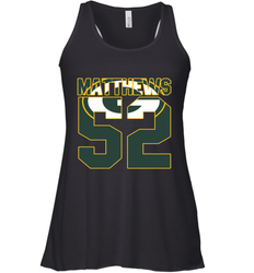 Green Bay Packers Clay Matthews Game Racerback Tank - KnowlegdeTee