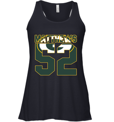 Green Bay Packers Clay Matthews Game Racerback Tank - KnowlegdeTee