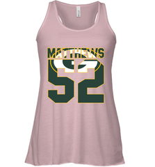 Green Bay Packers Clay Matthews Game Racerback Tank - KnowlegdeTee
