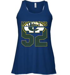 Green Bay Packers Clay Matthews Game Racerback Tank - KnowlegdeTee