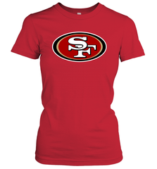 San Francisco 49ers Official Logo Fan Gifts Women's T-Shirt - KnowlegdeTee
