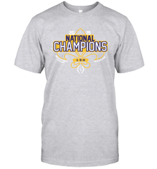 LSU Tigers Blue 84 College Football Playoff 2019 National Champions T-Shirt - KnowlegdeTee