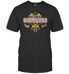 LSU Tigers Blue 84 College Football Playoff 2019 National Champions T-Shirt - KnowlegdeTee