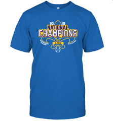 LSU Tigers Blue 84 College Football Playoff 2019 National Champions T-Shirt - KnowlegdeTee