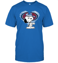 I Love San Francisco 49ers Snoopy In My Heart Fan T-Shirt - KnowlegdeTee