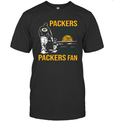 Green Bay Packers Dad Raised A Packers Fan Fathers Day Son Family Matching T-Shirt - KnowlegdeTee