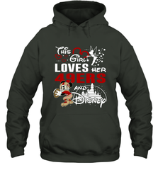 This Girl Loves Her San Francisco 49ers And Mickey Disney Fan Mashup Hoodie - KnowlegdeTee