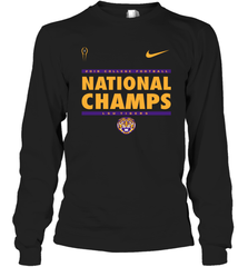 LSU Tigers College Football Playoff 2019 National Champions Stack Legend Long Sleeve T-Shirt - KnowlegdeTee