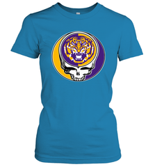 NCAA Football LSU Tigers Grateful Dead Women's T-Shirt - KnowlegdeTee