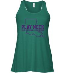 PLAY NECK LSU Tigers Shirt Racerback Tank - KnowlegdeTee