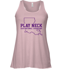 PLAY NECK LSU Tigers Shirt Racerback Tank - KnowlegdeTee