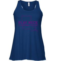 PLAY NECK LSU Tigers Shirt Racerback Tank - KnowlegdeTee