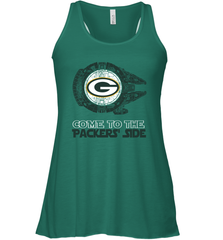 Come To The Packers Side Star Wars X Green Bay Packers Shirts Racerback Tank - KnowlegdeTee