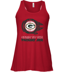 Come To The Packers Side Star Wars X Green Bay Packers Shirts Racerback Tank - KnowlegdeTee