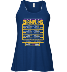 LSU Tigers College Football Playoff 2019 National Champions Schedule Fumble after Racerback Tank - KnowlegdeTee