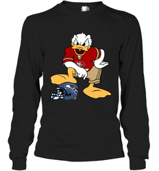 You Cannot Win Against The Donald San Francisco 49ers NFL Long Sleeve T-Shirt - KnowlegdeTee