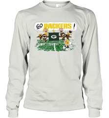 The Peanuts Cheering Go Snoopy Green Bay Packers Long Sleeve T-Shirt - KnowlegdeTee