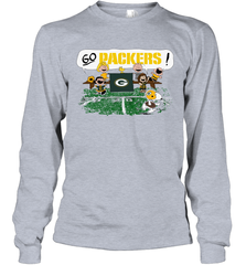 The Peanuts Cheering Go Snoopy Green Bay Packers Long Sleeve T-Shirt - KnowlegdeTee