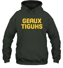 LSU Tigers GEAUX TIGUHS deux Hoodie - KnowlegdeTee