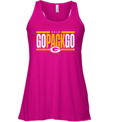 Go Pack Go Green Bay Packers 2019 Shirt Racerback Tank - KnowlegdeTee