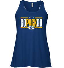 Go Pack Go Green Bay Packers 2019 Shirt Racerback Tank - KnowlegdeTee