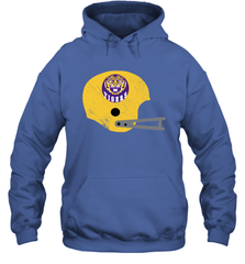 LSU TIGERS Helmet Vintage Scrub Hoodie - KnowlegdeTee