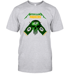 Metallica Green Bay Packers Skull Flag T-Shirt - KnowlegdeTee