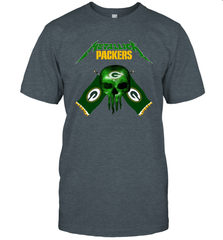 Metallica Green Bay Packers Skull Flag T-Shirt - KnowlegdeTee