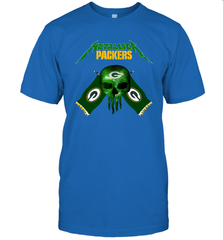 Metallica Green Bay Packers Skull Flag T-Shirt - KnowlegdeTee
