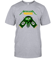 Metallica Green Bay Packers Skull Flag T-Shirt - KnowlegdeTee