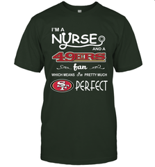 I'M A Nurse And A NFL San Francisco 49ers Fans Gift T-Shirt - KnowlegdeTee