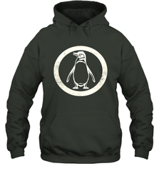 Penguin logo Shirt Hoodie - KnowlegdeTee