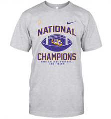 LSU Tigers College Football Playoff 2019 National Champions Football 2 T-Shirt - KnowlegdeTee