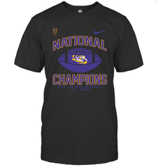 LSU Tigers College Football Playoff 2019 National Champions Football 2 T-Shirt - KnowlegdeTee