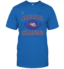 LSU Tigers College Football Playoff 2019 National Champions Football 2 T-Shirt - KnowlegdeTee