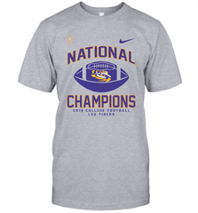 LSU Tigers College Football Playoff 2019 National Champions Football 2 T-Shirt - KnowlegdeTee