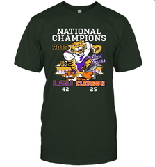 LSU Tigers College Football Playoff 2019 National Champions Score T-Shirt - KnowlegdeTee