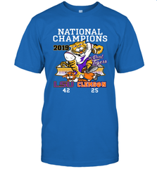 LSU Tigers College Football Playoff 2019 National Champions Score T-Shirt - KnowlegdeTee