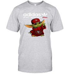Baby Yoda Adidas All Day I Dream About San Francisco 49ers Shirts T-Shirt - KnowlegdeTee